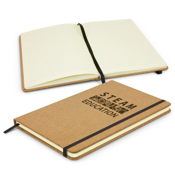 Branded Promotional Somerset Cork Notebook