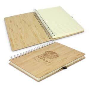 Branded Promotional Bamboo Notebook