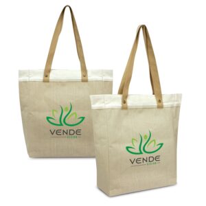 Branded Promotional Marley Juco Tote Bag
