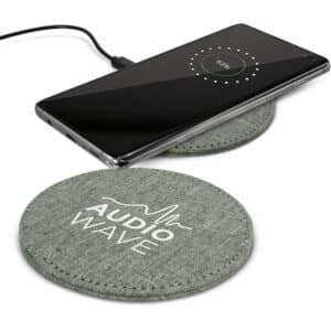 Branded Promotional Hadron Wireless Charger- Fabric