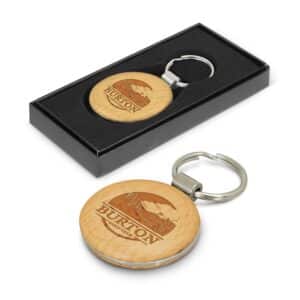 Branded Promotional Echo Key Ring - Round