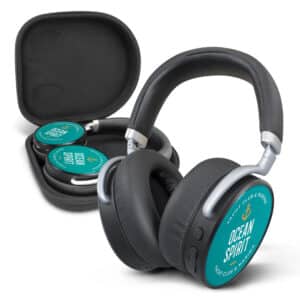Branded Promotional Onyx Noise Cancelling Headphones