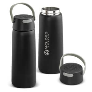 Branded Promotional Bluetooth Speaker Vacuum Bottle