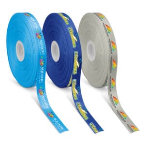 Branded Promotional Personalised Ribbon 25mm  - Full Colour