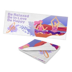 Branded Promotional Zen Yoga Towel