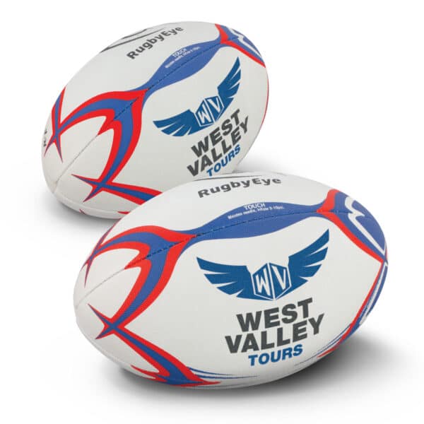 Branded Promotional Touch Rugby Ball Pro