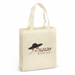 Branded Promotional Kira A4 Natural Look Tote Bag
