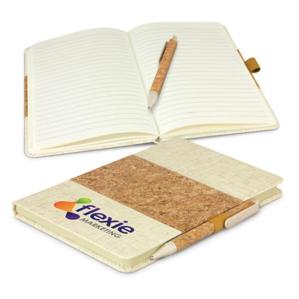 Branded Promotional Ecosia Notebook &Amp; Pen Set