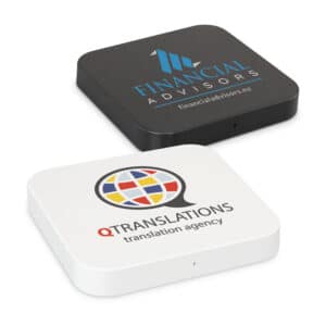 Branded Promotional Vector Wireless Charger - Square