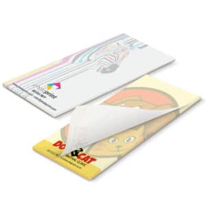 Branded Promotional 90mm X 160mm Note Pad - Full Colour