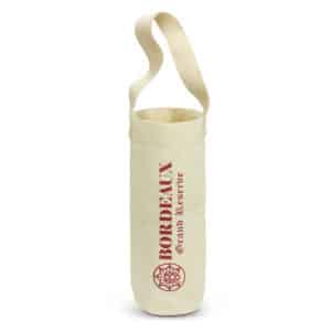 Branded Promotional Cotton Wine Tote Bag