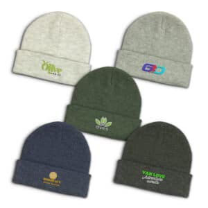 Branded Promotional Everest Heather Beanie