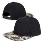 Branded Promotional Crusade Custom Flat Peak Cap