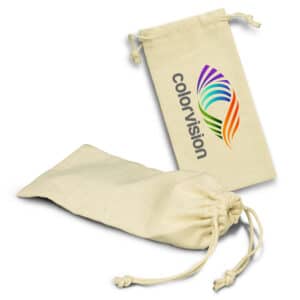 Branded Promotional Cotton Sunglass Pouch