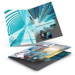 Branded Promotional A4 Presentation Folder With Spine