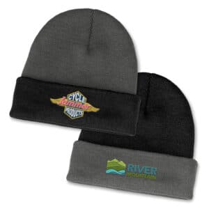 Branded Promotional Everest Two Toned Beanie