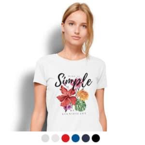 Branded Promotional SOLS Pioneer Womens Organic T-Shirt