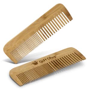 Branded Promotional Bamboo Hair Comb