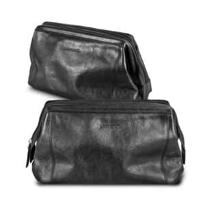 Branded Promotional Pierre Cardin Leather Toiletry Bag