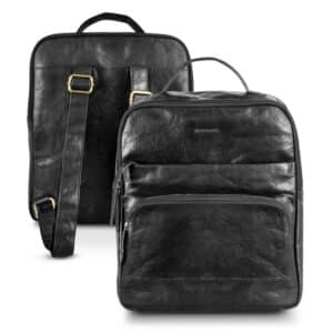 Branded Promotional Pierre Cardin Leather Backpack