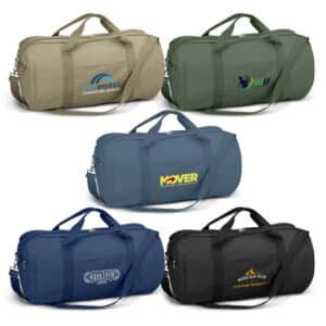Branded Promotional Canvas Duffle Bag