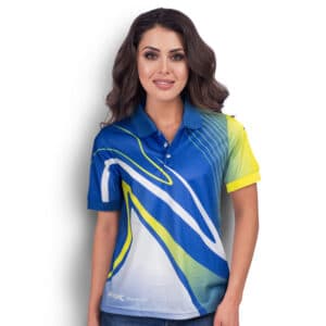 Branded Promotional Custom Womens Premium Sports Polo
