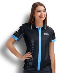 Branded Promotional Custom Womens Performance Polo