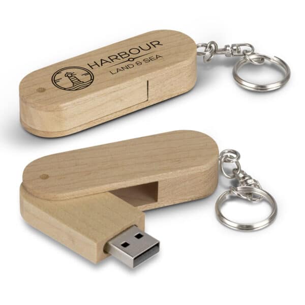 Branded Promotional Maple 8Gb Flash Drive