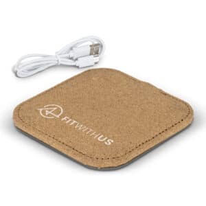 Branded Promotional Oakridge Wireless Charger - Square