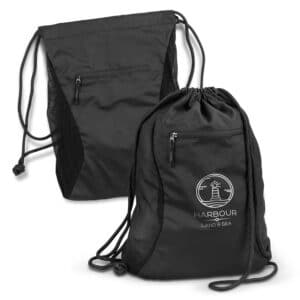 Branded Promotional Royale Drawstring Backpack