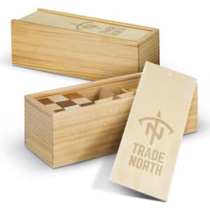 Branded Promotional Wooden Brain Teaser Set