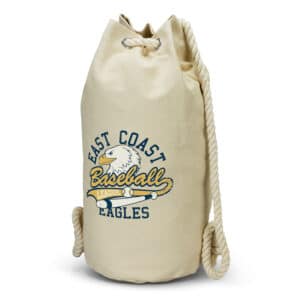 Branded Promotional Riverside Canvas Barrel Bag