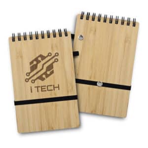 Branded Promotional Bamboo Note Pad