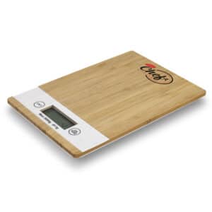 Branded Promotional Bamboo Kitchen Scale