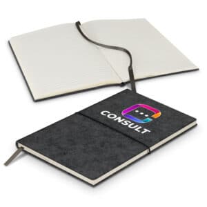 Branded Promotional RPET Felt Soft Cover Notebook