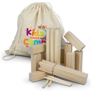 Branded Promotional Kubb Wooden Game