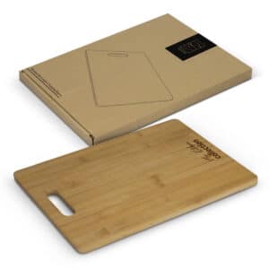 Branded Promotional NATURA Bamboo Rectangle Chopping Board