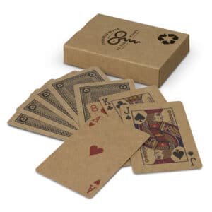 Branded Promotional Kraft Playing Cards