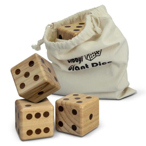 Branded Promotional Wooden Yard Dice Game