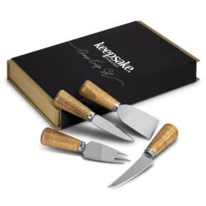 Branded Promotional Keepsake Cheese Knife Set