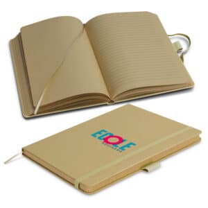 Branded Promotional Omega Notebook - Kraft