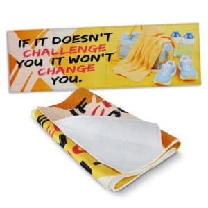 Branded Promotional Enduro Sports Towel - Full Colour