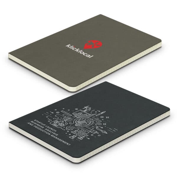 Branded Promotional Recycled Cotton Soft Cover Notebook