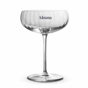 Branded Promotional Luigi Bormioli Optica Cocktail Glass
