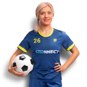 Branded Promotional Custom Womens Soccer Top