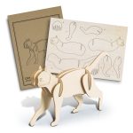 Branded Promotional BRANDCRAFT Cat Wooden Model