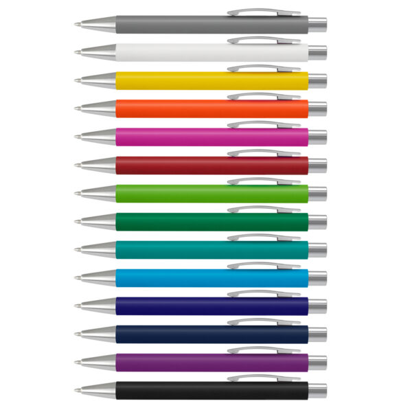 Branded Promotional Lancer Soft-Touch Pen