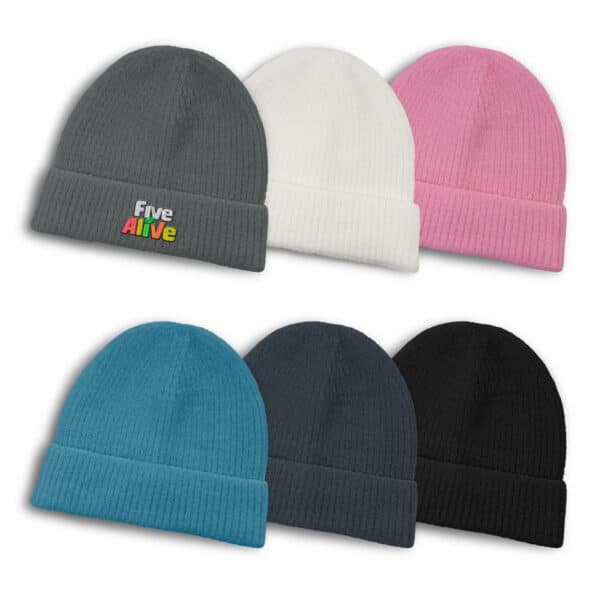 Branded Promotional Avalanche Brushed Kids Beanie