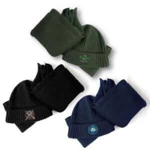 Branded Promotional Denali Scarf And Beanie Set