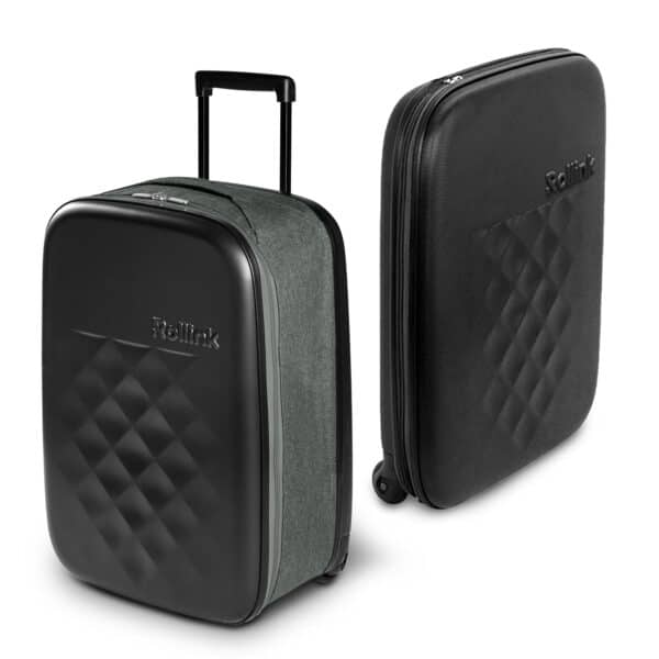 Branded Promotional Rollink Flex Earth Suitcase - Medium
